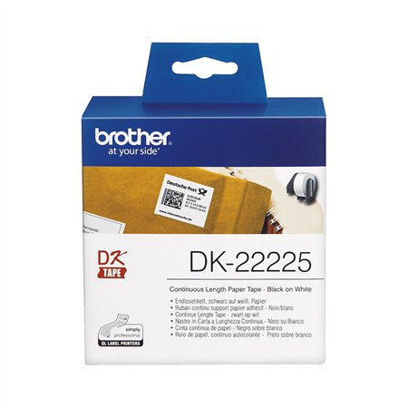 Rolo Papel Térmico Contínuo Branco 38mmx30,48m