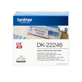 Rolo Papel Térmico Contínuo Branco 103mmx30,48m