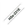 Fita Tubo Termo Retrátil 11,2mmx1,5m Branco/Preto