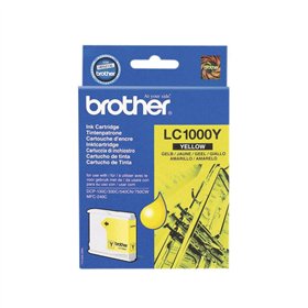 Tinteiro Brother LC1000Y Amarelo 6,5ml 400 Pág.