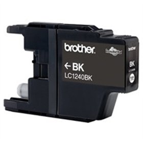 Tinteiro Brother LC1240BK Preto 13,9ml 600 Pág.