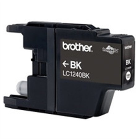 Tinteiro Brother LC1240BK Preto 13,9ml 600 Pág.