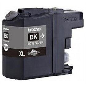 Tinteiro Brother LC127XLBK Preto 1200 Pág.