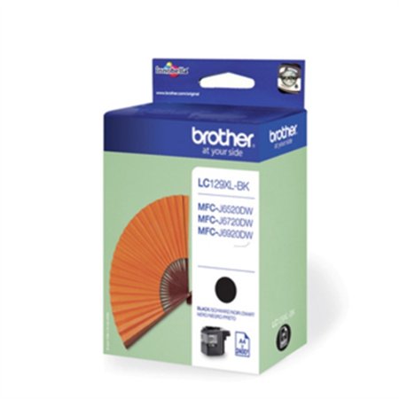 Tinteiro Brother LC129XLBKBP Preto 50ml 2400 Pág.