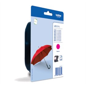 Tinteiro Brother LC225XLM Magenta 11,8ml 1200 Pág.