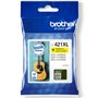 Tinteiro Brother LC421XLY Amarelo 500 Pág.