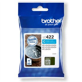 Tinteiro Brother LC422C Azul 550 Pág.