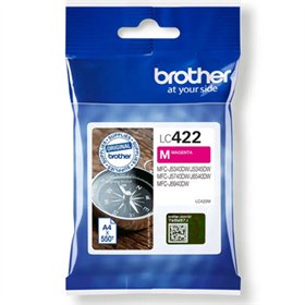Tinteiro Brother LC422M Magenta 550 Pág.