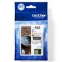 Pack Tinteiros Brother LC422VAL 4 Cores 550 Pág.