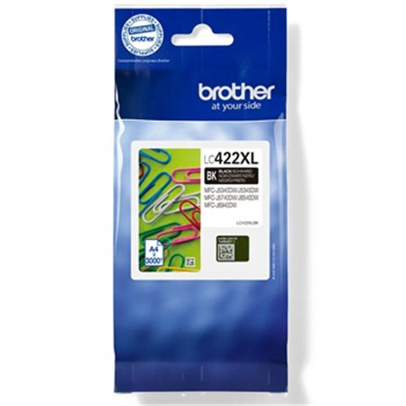 Tinteiro Brother LC422XLBK Preto 3000 Pág.