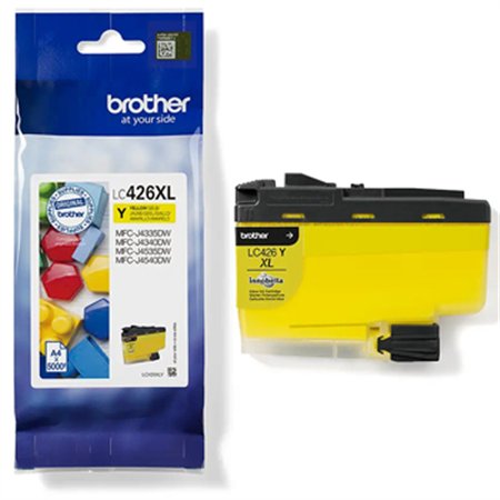 Tinteiro Brother LC426XLY Amarelo 5000 Pág.