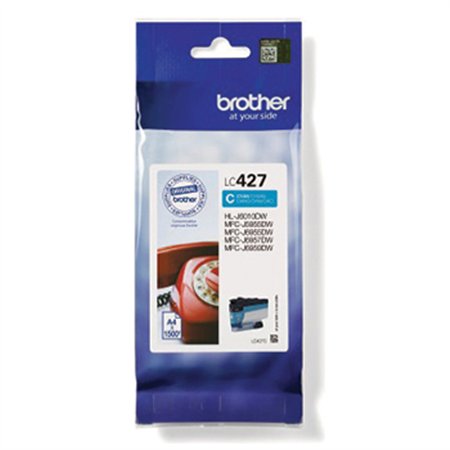 Tinteiro Brother LC427C Azul 1500 Pág.