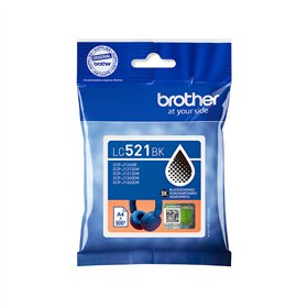 Tinteiro Brother LC521BK Preto 500 Pág.
