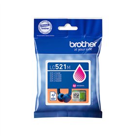 Tinteiro Brother LC521M Magenta 500 Pág.