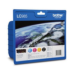 Pack Tinteiros Brother LC985VALBP 4 Cores