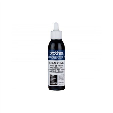 Tinta BROTHER Preto para Carimbos 20cc