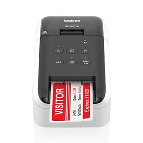 Impressora Etiquetas Preto/Vermelho QL-810WC Wi-Fi