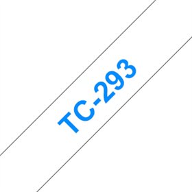 Fita Laminada 09mmx7,7mts Branco/Azul