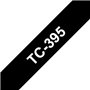 Fita Laminada 09mmx7,7mts Preto/Branco