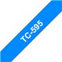 Fita Laminada 09mmx7,7mts Azul/Branco