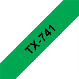 Fita Laminada 18mmx15mts Verde/Preto