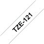 Fita Laminada 09mmx8mts Transparente/Preto