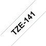 Fita Laminada 18mmx8mts Transparente/Preto