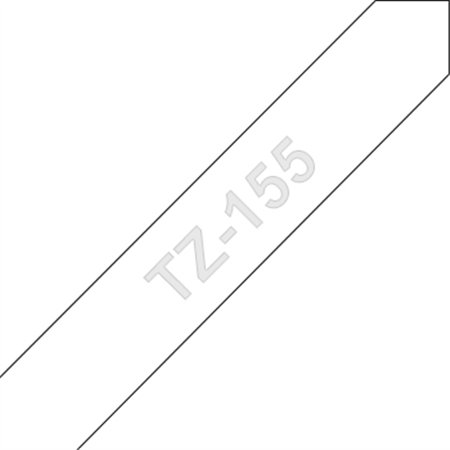 Fita Laminada 24mmx8mts Transparente/Branco