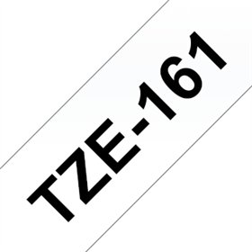 Fita Laminada 36mmx8mts Transparente/Preto