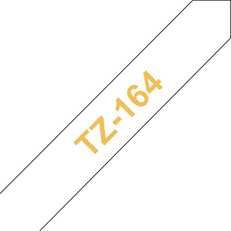 Fita Laminada 36mmx8mts Transparente/Dourado