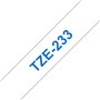 Fita Laminada 12mmx8mts Branco/Azul