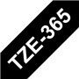 Fita Laminada 36mmx8mts Preto/Branco