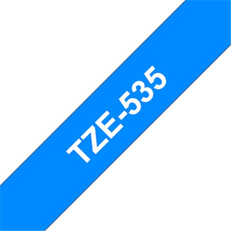 Fita Laminada 12mmx8mts Azul/Branco