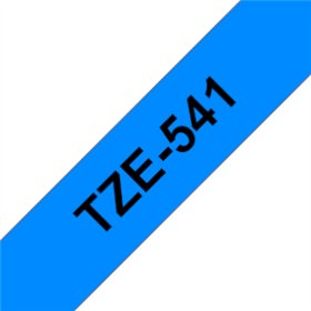 Fita Laminada 18mmx8mts Azul/Preto