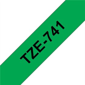 Fita Laminada 18mmx8mts Verde/Preto