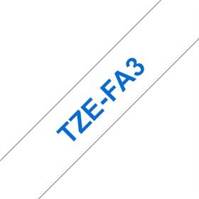 Fita Têxtil 12mmx3mts Branco/Azul