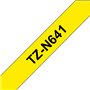 Fita Não Laminada 18mmx8mts Amarelo/Preto