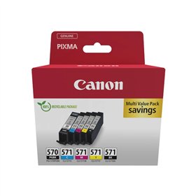 Pack Tinteiros Canon 570/571 Preto 4 Cores 0372C006
