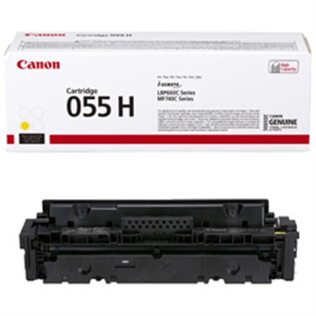 Toner Canon 055H Amarelo 3017C002 5900 Pág.