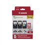 Pack Tinteiros Canon 560XLx2/561XL Preto/Cor+Papel 3712C012