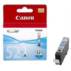 Tinteiro Canon 521 Azul 2934B001 9ml 448 Pág.