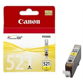 Tinteiro Canon 521 Amarelo 2936B001 9ml 477 Pág.