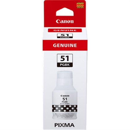 Tinteiro Canon GI-51PGBK Preto Foto 4529C001 135ml 6000 Pág.