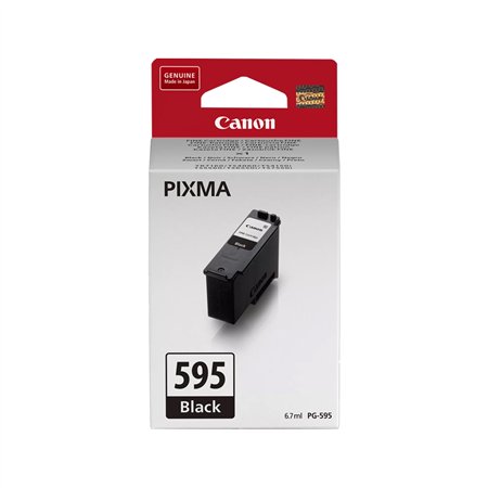 Tinteiro Canon 595 Preto 7171C001 6,7ml 180 Pág.
