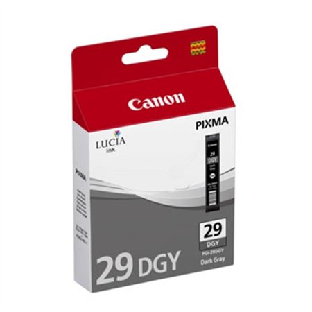 Tinteiro Canon 29 Cinzento Escuro 4870B001 36ml 710 Pág.