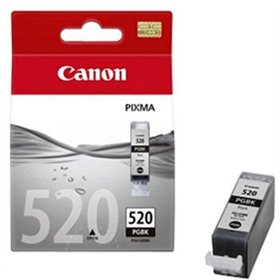 Tinteiro Canon 520 Preto 2932B001 19ml 325 Pág.