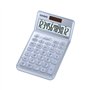 Calculadora Secretária Casio JW200SCBU Azul Claro 12 Dígitos
