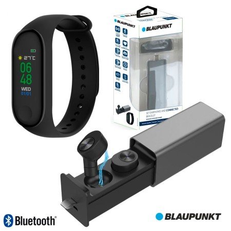 Auscultadores Bluetooth C/ Smartband Freq. V4.1 Blaupunkt
