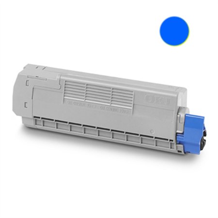 Toner Compatível OKI Azul 44315307 6000 Págs