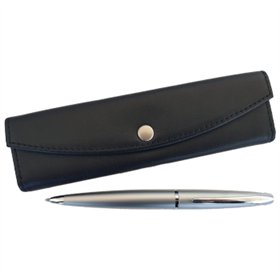Esferográfica +  Bolsa Cross ATX Cromado Fosco